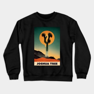 Joshua Tree Retro Travel Crewneck Sweatshirt